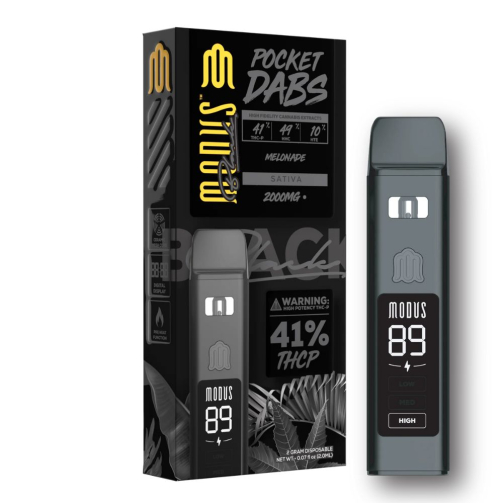 Modus Black Pocket Dabs THC Blend Disposable - 2 Grams