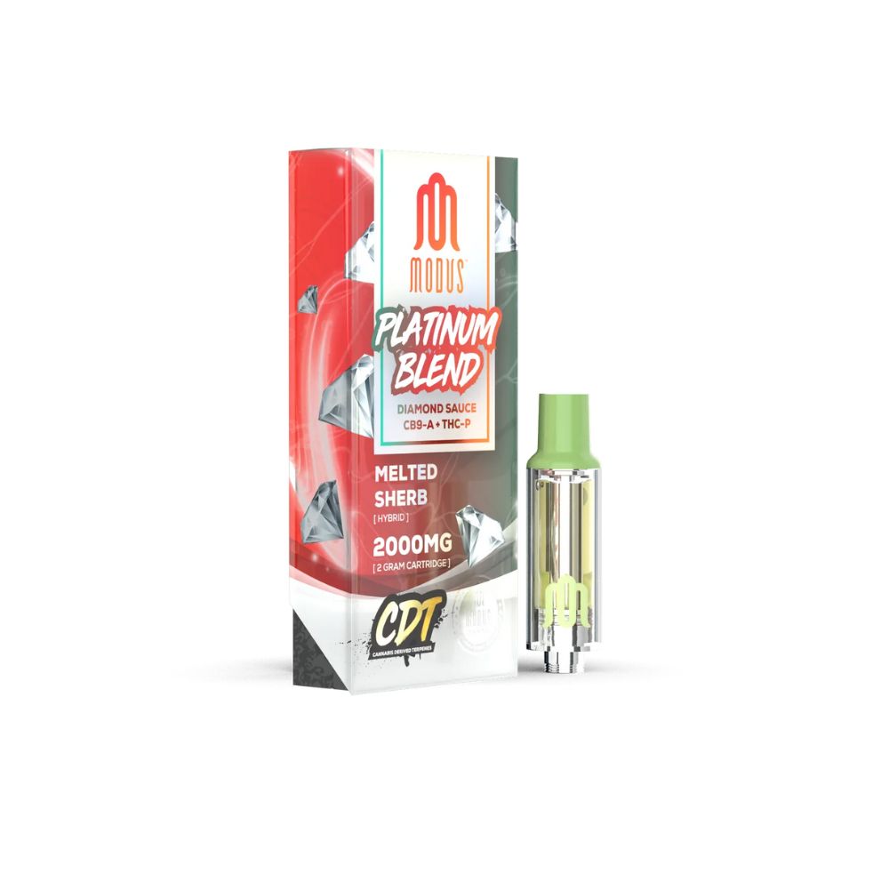 Modus Platinum Blend Cart THC-P, CB9-A, Diamond Sauce - 2 Grams