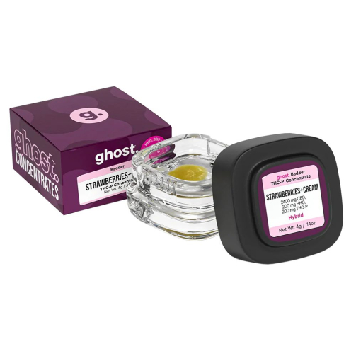 Ghost Strawberries & Cream THC-P Badder Concentrate – 4 Grams