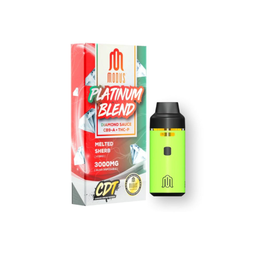 Modus Platinum Blend Disposable THC-P, CB9-A, Diamond Sauce - 3 Grams