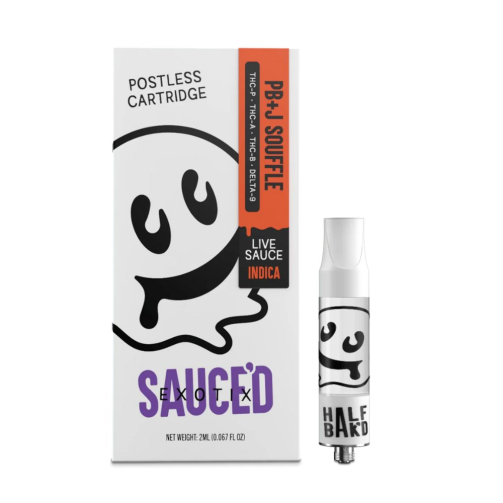 Half Baked Sauce'd Exotix Live Sauce Cart - 2 Grams