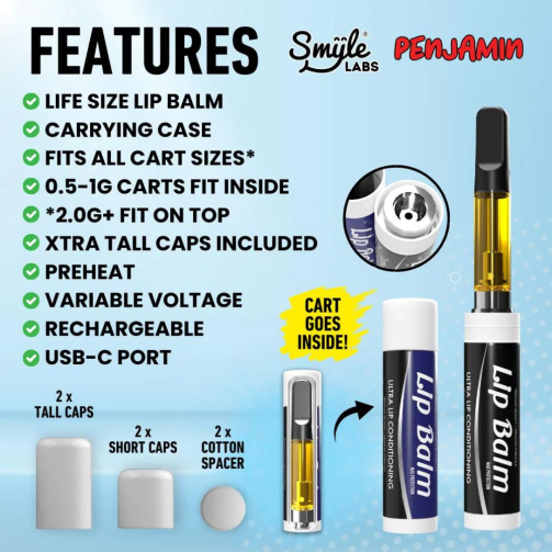 Penjamin Lip Balm Stealth Vape
