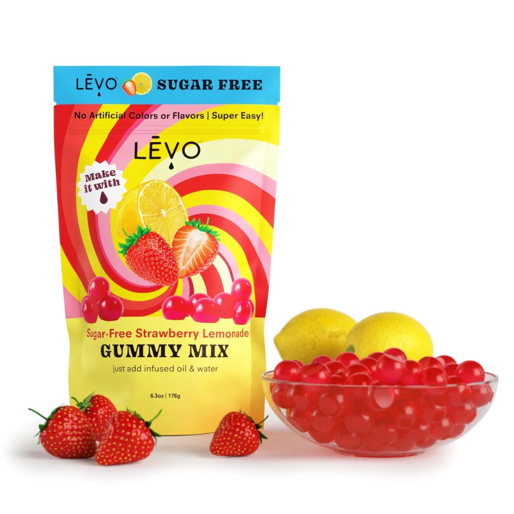 LEVO GUMMY MIX SUGAR FREE STRAWBERRY LEMONADE