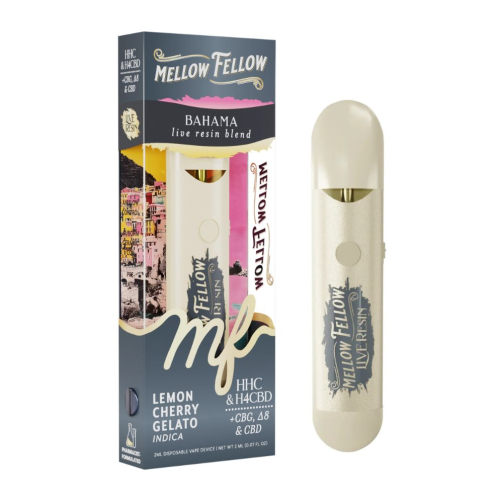 Mellow Fellow Live Resin Disposable - 2 Grams LEMON CHERRY GELATO