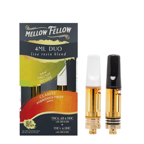 Mellow Fellow Live Resin Duos Cartridge - 4 Grams
