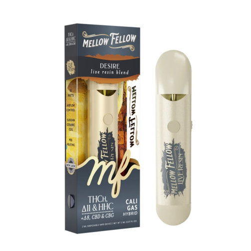 Mellow Fellow Live Resin Disposable - 2 Grams CALI GAS