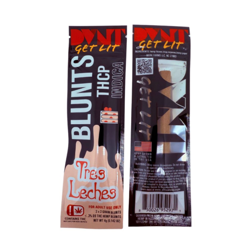 DVNT THC-P 4G Blunt PreRoll – 2x Blunts per Pack tres leches