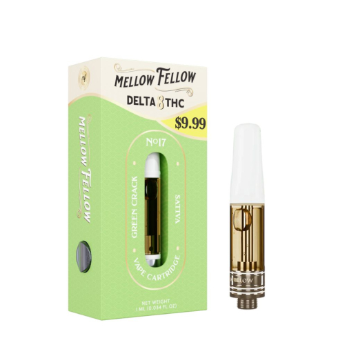 Mellow Fellow Classic Delta-8 Cartridge - 1 Gram green crack