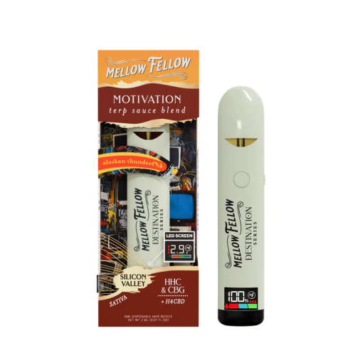 Mellow Fellow Terp Sauce Disposable - 2 Grams alaskan thunderfuck