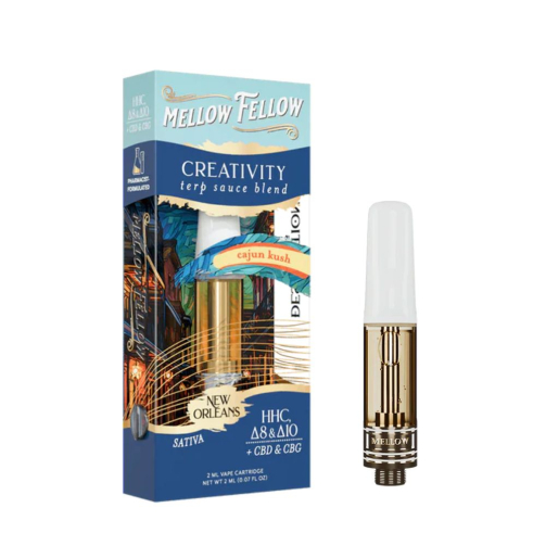 Mellow Fellow Terp Sauce Cartridge - 2 Grams cajun kush