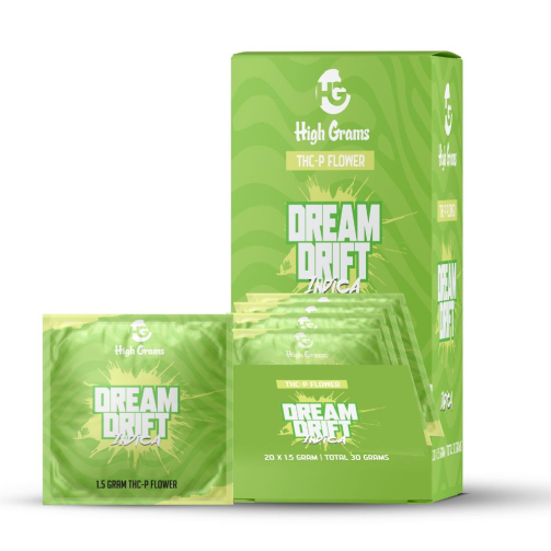 High Grams THC-P Flower - 1.5 Grams dream drift