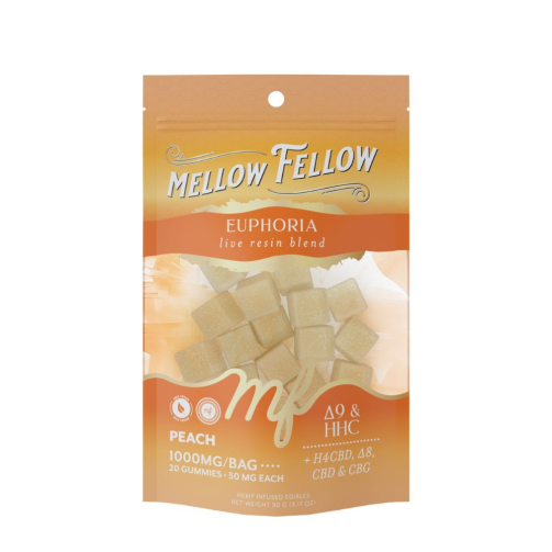 Mellow Fellow Live Resin M-Fusions 20pc Edibles – 1000mg