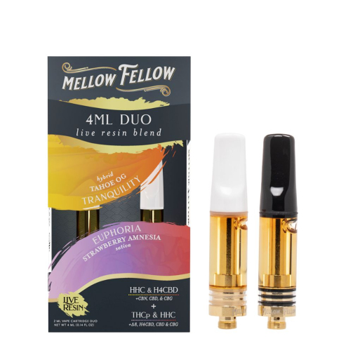 Mellow Fellow Live Resin Duos Cartridge - 4 Grams