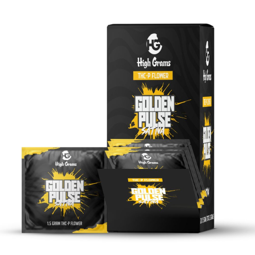 High Grams THC-P Flower - 1.5 Grams golden pulse