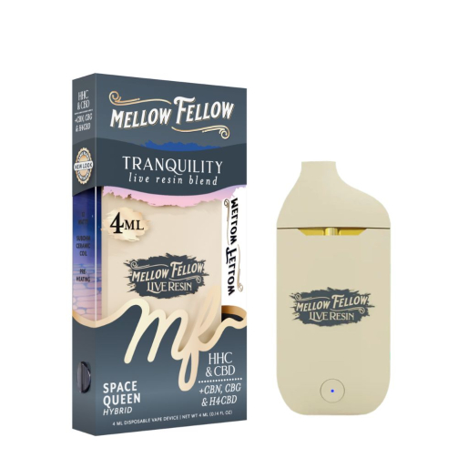 Mellow Fellow Live Resin Disposable Vape - 4 Grams