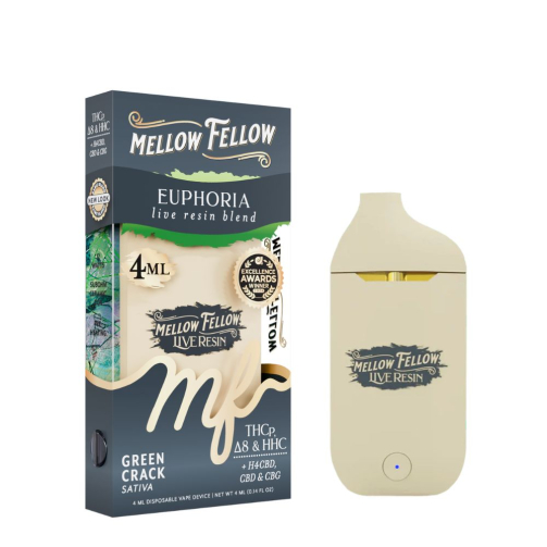 Mellow Fellow Live Resin Disposable Vape - 4 Grams