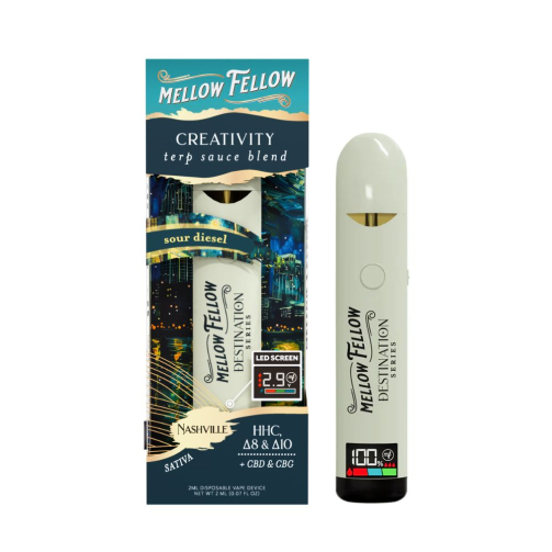 Mellow Fellow Terp Sauce Disposable - 2 Grams sour diesel