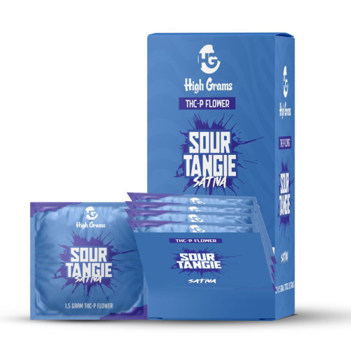 High Grams THC-P Flower - 1.5 Grams sour tangie