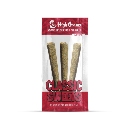 High Grams 3pc Infused THCp Blend Prerolls - 6 Grams