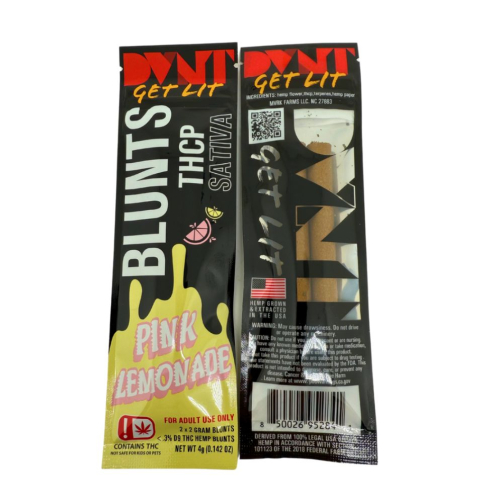 DVNT THC-P 4G Blunt PreRoll – 2x Blunts per Pack pink lemonade