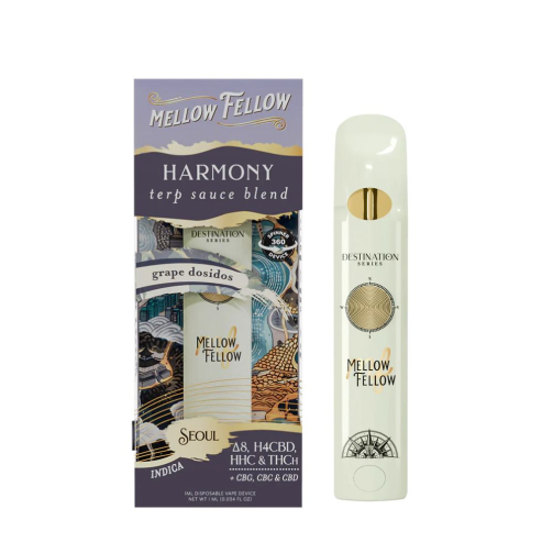 Mellow Fellow Terp Sauce Spinner Disposable - 1 Gram grape dosido