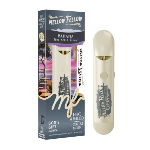 Mellow Fellow Live Resin Disposable - 2 Grams GOD'S GIFT