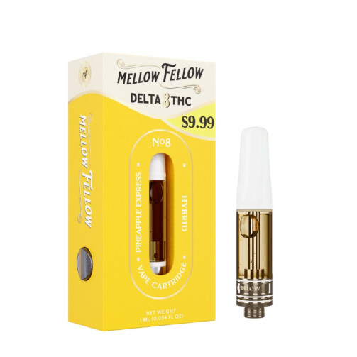 Mellow Fellow Classic Delta-8 Cartridge - 1 Gram pineapple express