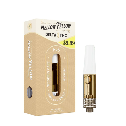 Mellow Fellow Classic Delta-8 Cartridge - 1 Gram wedding cake