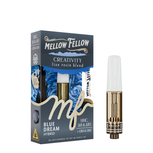 Mellow Fellow Live Resin Cart - 1 Gram blue dream