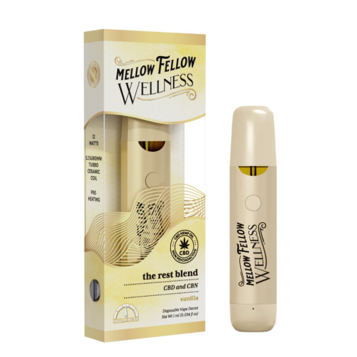 Mellow Fellow Wellness CBD Disposable - Rest Blend 1 Gram