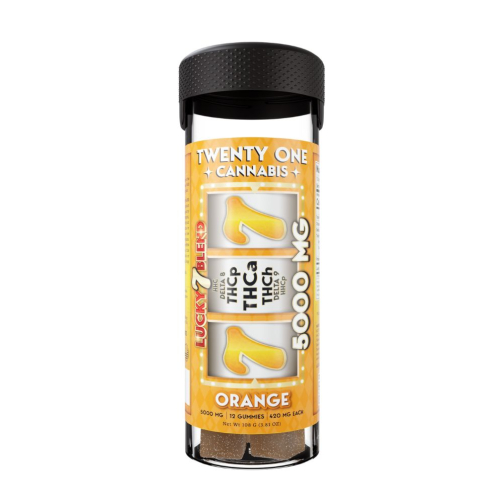 Twenty One Cannabis Lucky 7 Edibles 12pc - 5000mg