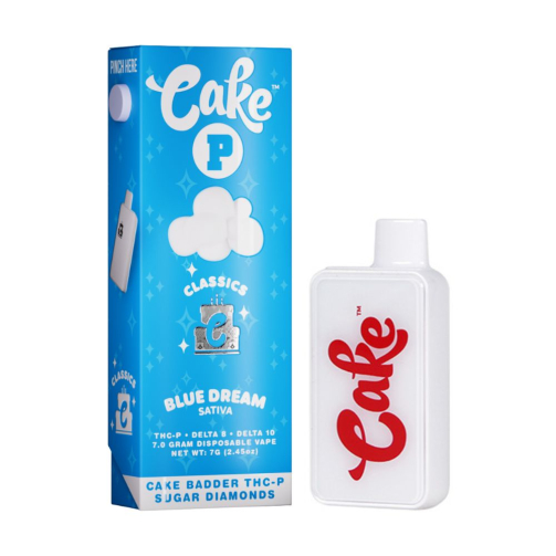 Cake Badder THC-P Sugar Diamonds Disposable - 7 Grams blue dream