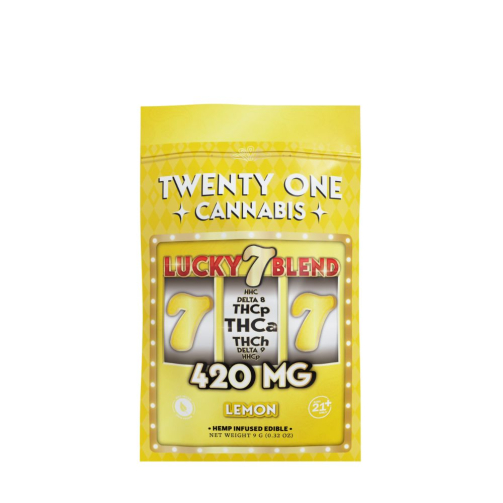 Twenty One Cannabis Lucky 7 Edibles 1pc - 420mg