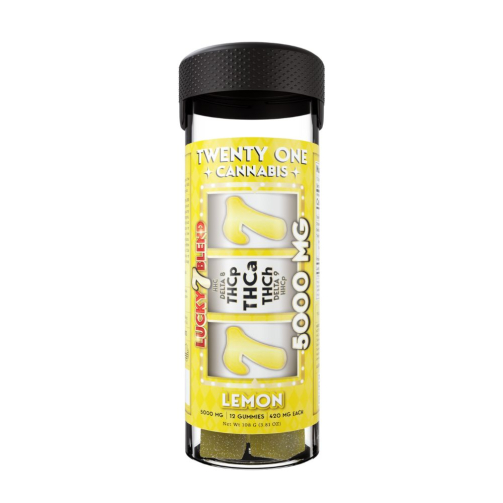 Twenty One Cannabis Lucky 7 Edibles 12pc - 5000mg