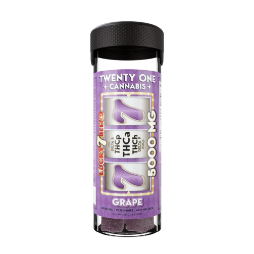 Twenty One Cannabis Lucky 7 Edibles 12pc - 5000mg