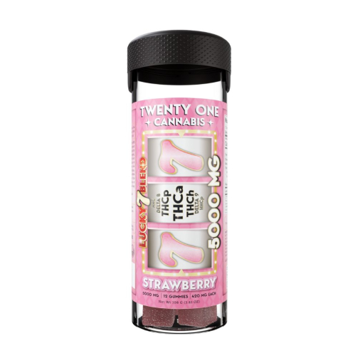 Twenty One Cannabis Lucky 7 Edibles 12pc - 5000mg