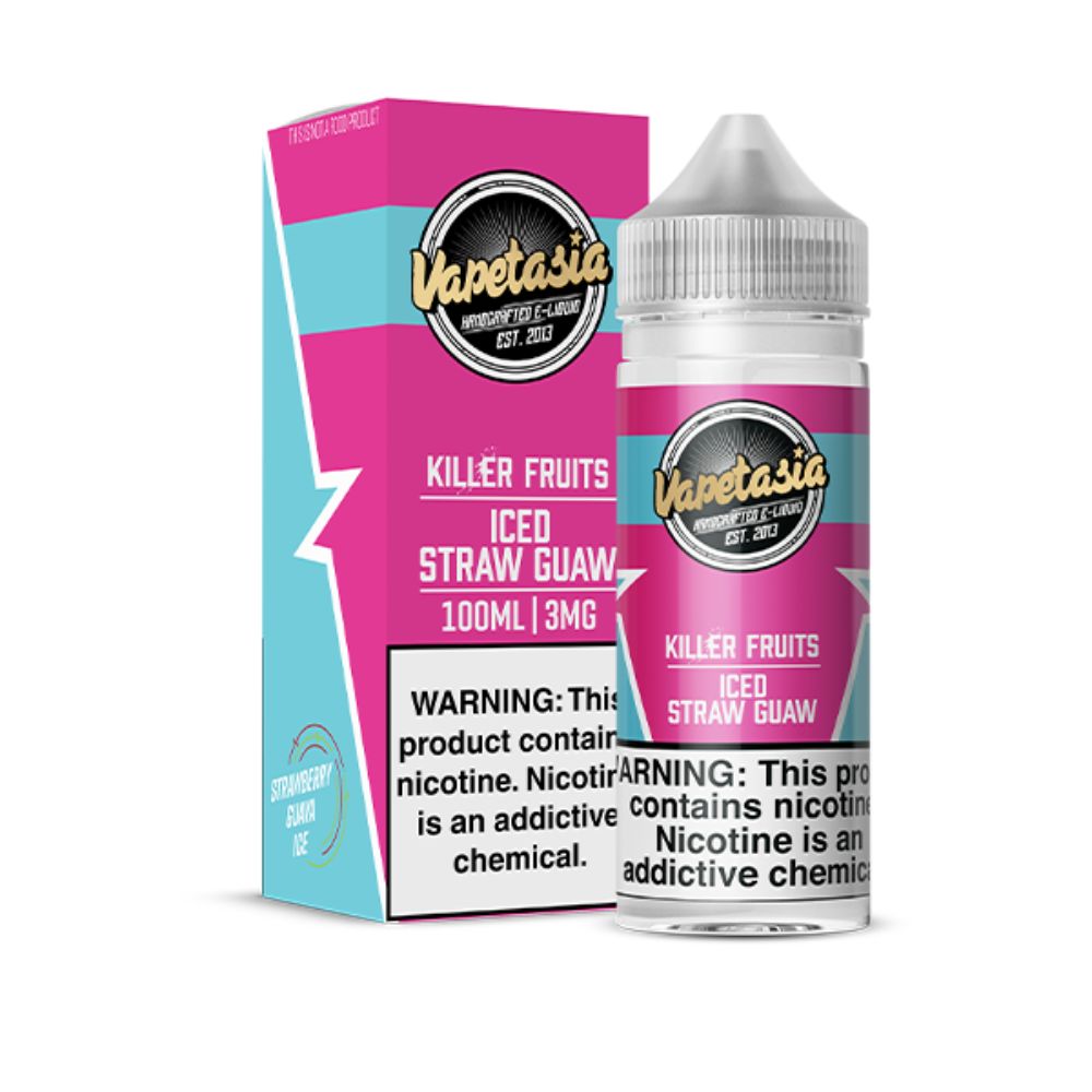 Iced Straw Guaw By Killer Fruits Vapetasia