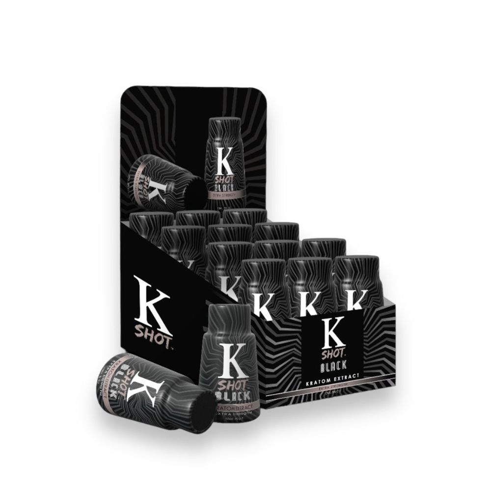 K Shot Black Kratom Extract 10ml
