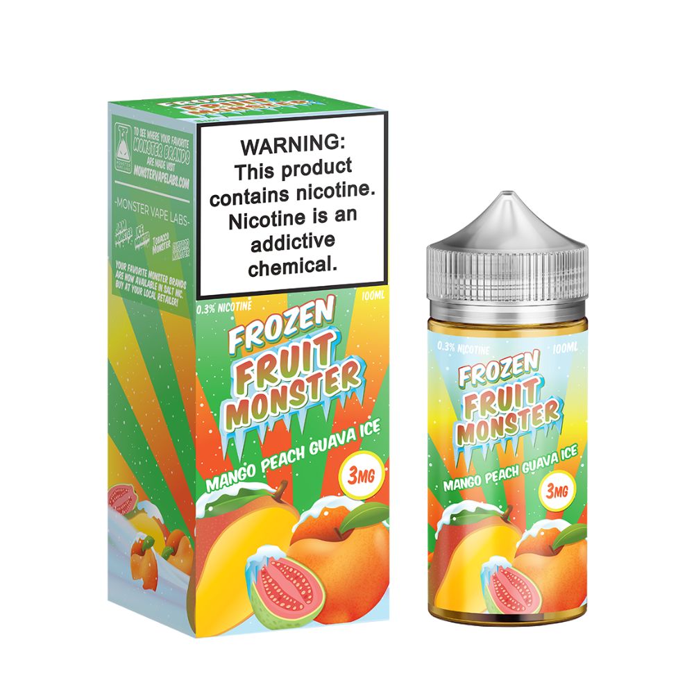 Mango Peach Guava Ice By Frozen Fruit Monster