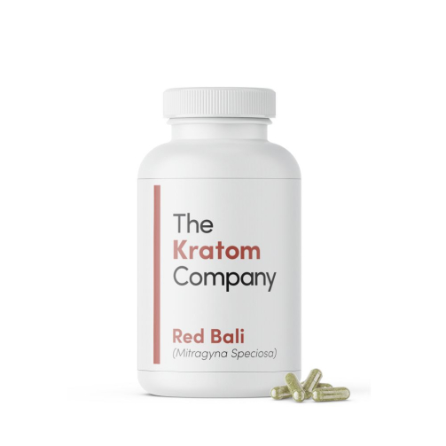 Red Vein Bali Kratom Capsules | Premium Quality by The Kratom Company