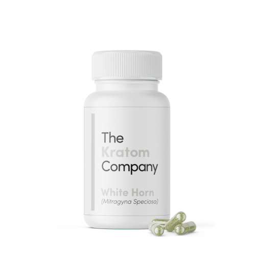 White Horn Kratom Capsules | Premium Quality by The Kratom Company