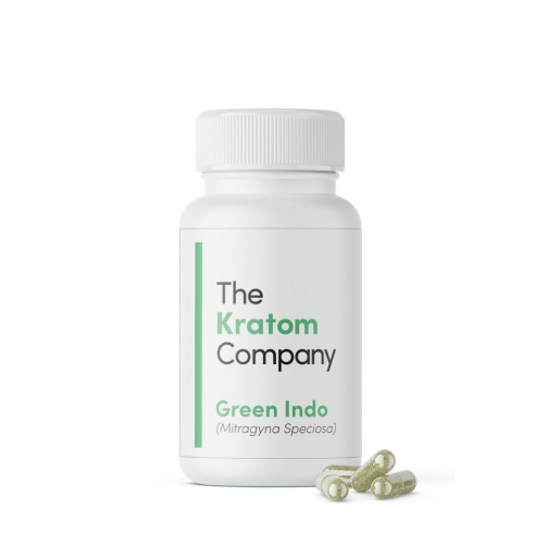 Green Indo Kratom Capsules | Premium Quality by The Kratom Company
