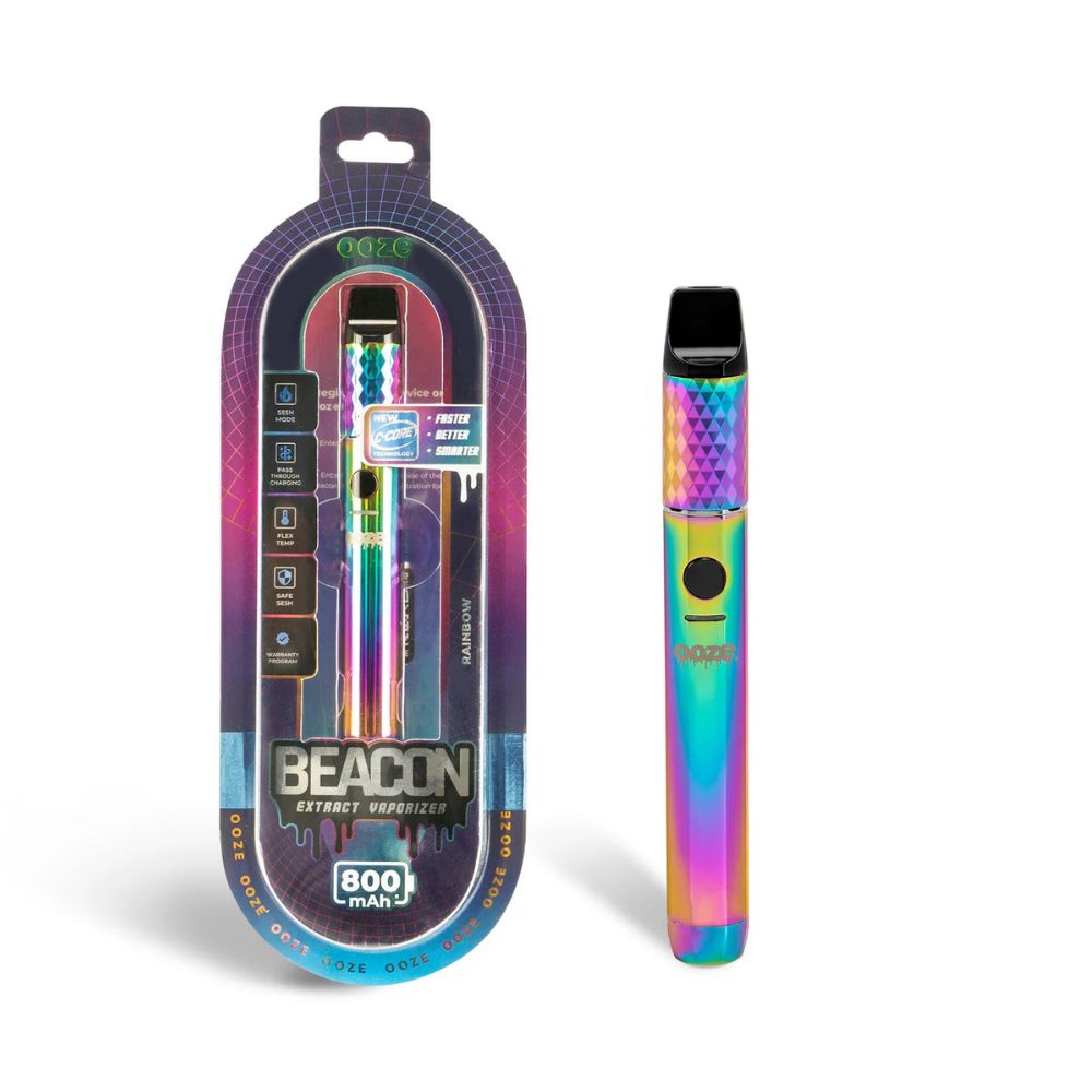 Ooze Beacon Extract Vaporizer – 800mAh C‑Core Onyx Atomizer