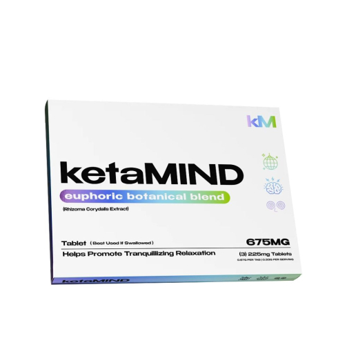 Ketamind 675mg Euphoric Botanical Blend Tablets – Natural Nootropic for Mood, Focus & Calm