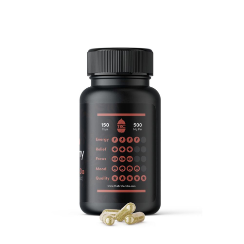 Red Maeng Da Kratom Capsules | Premium Quality by The Kratom Company