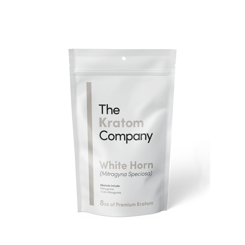 White Horn Kratom Powder | Premium Energy Blend by The Kratom Company