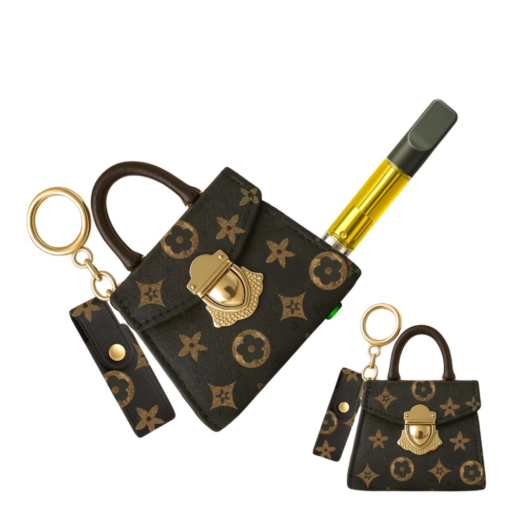 Smyle Labs Pursejamin 510 Battery – Discreet Purse Design black flower