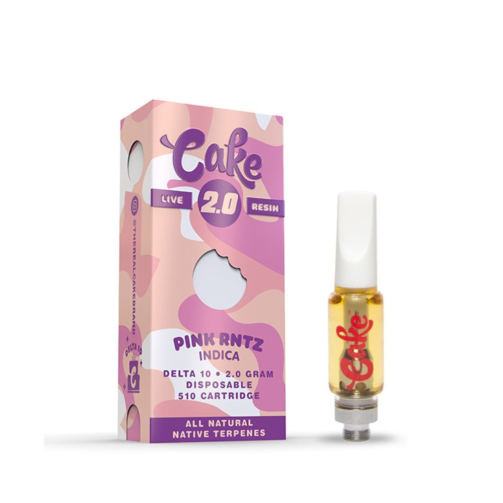 Cake Live Resin Delta 10 Cartridge - 2 Grams