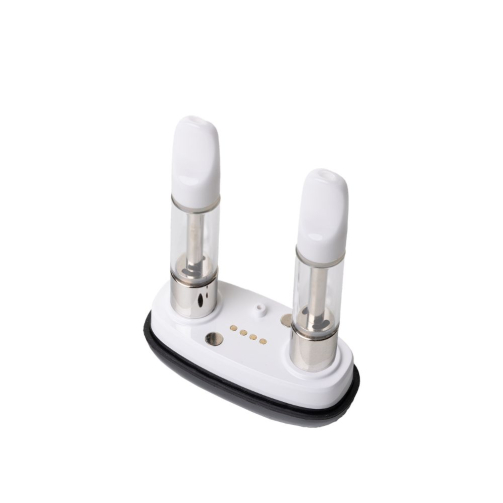 Veil Bar Duo – Dual 510 Cartridge Vape Battery with Water Pipe Adapter