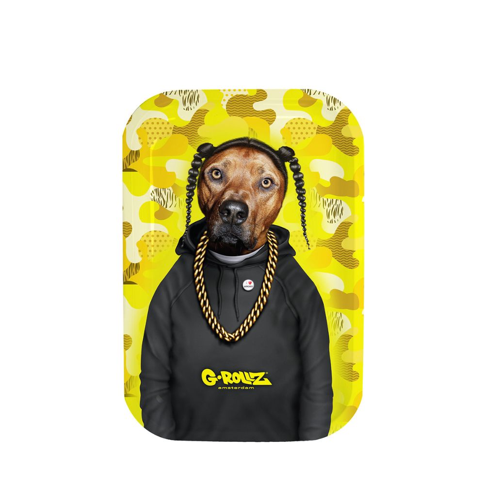 G-Rollz Pets Rock Snoop Dogg Rolling Tray – Medium Limited Edition